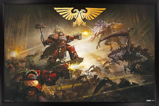 Warhammer 40K - The Battle of Baal Wall Poster