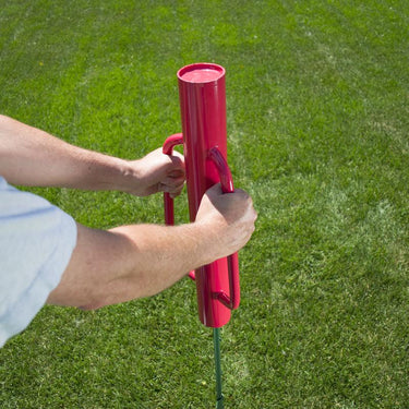 YardGard Post Driver With Handle Red