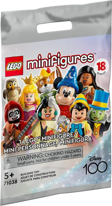 LEGO® Minifigures Disney 100 1pc  (1 Pack 1 Figure)