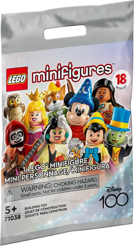 Load image into Gallery viewer, LEGO® Minifigures Disney 100 1pc  (1 Pack 1 Figure)
