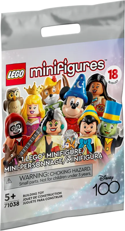 LEGO® Minifigures Disney 100 1pc  (1 Pack 1 Figure)