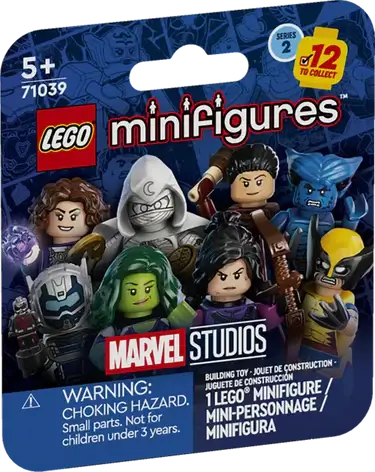 LEGO® Minifigures Marvel Series 2 1pc (1 Pack gets 1 Figure)