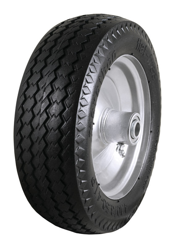 Load image into Gallery viewer, Marathon 4 in. D X 10.3 in. D 300 lb. cap. Offset Hand Truck Tire Polyurethane 1 pk
