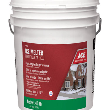 Ace Magnesium Chloride/MG-104/Sodium Chloride Pet Friendly Granule Ice Melt 40 lb