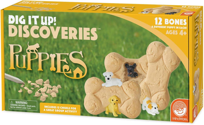 MindWare Dig it Up! Puppies Excavation Kit