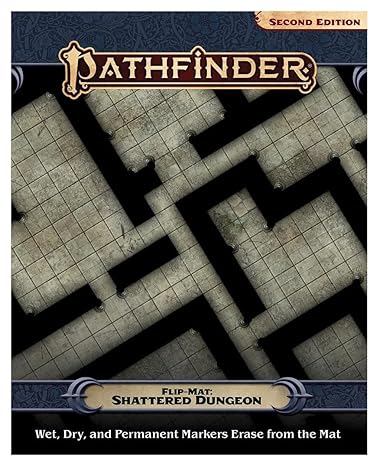 Pathfinder Flip-Mat: Shattered Dungeon