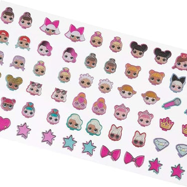LOL Dolls Sticker Earrings (24 Pair) Earrings Stickers