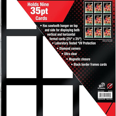 Ultra PRO - Black Border ONE-Touch 9 Graded Card Display Case