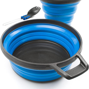 GSI Outdoors Escape 1 Person Table Set (Blue)