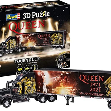 Revell 3D Puzzle Queen Band Tour Truck Trailer