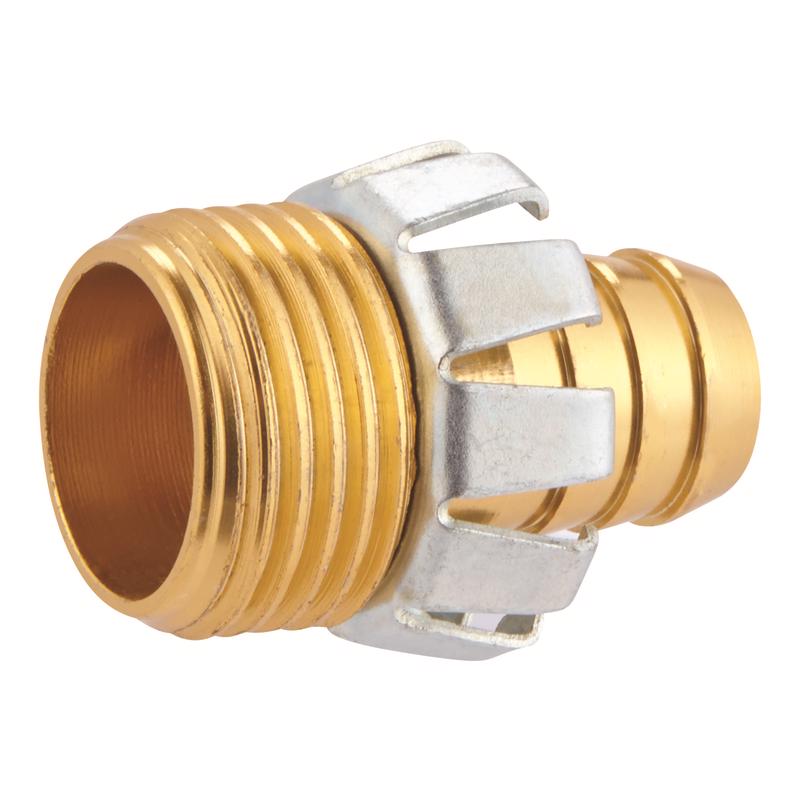Load image into Gallery viewer, Ace 5/8 in. Metal Male Clinch Hose Mender Clamp

