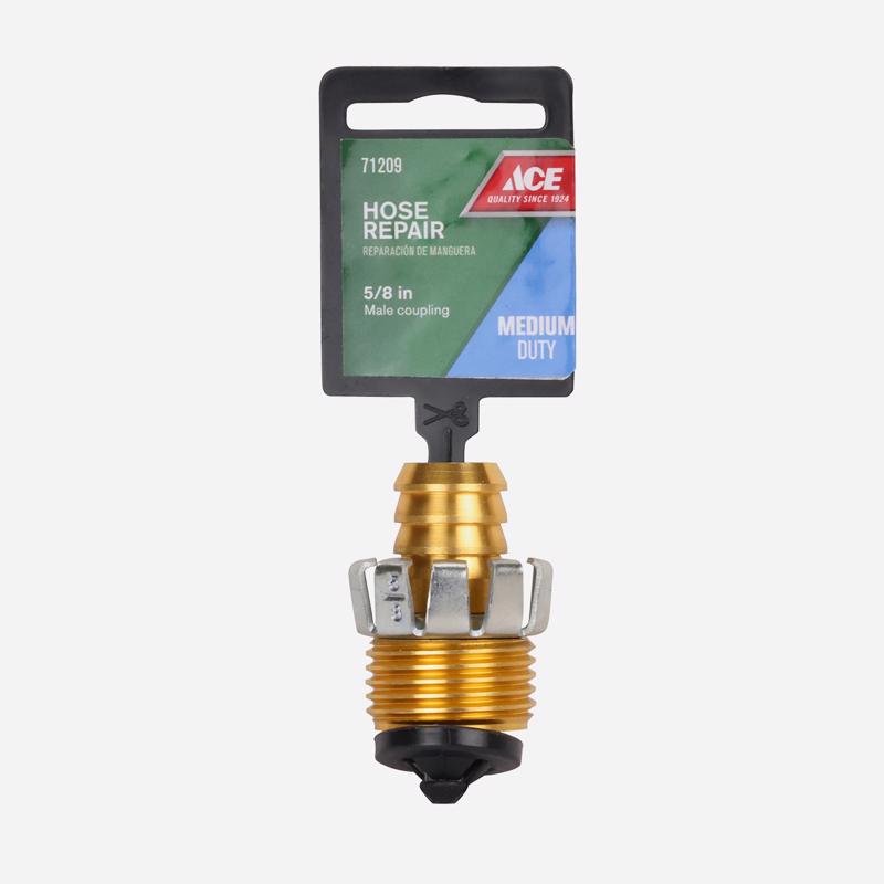 Load image into Gallery viewer, Ace 5/8 in. Metal Male Clinch Hose Mender Clamp
