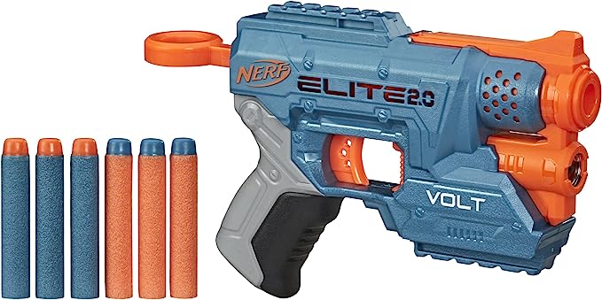 Nerf Elite 2.0 Volt SD-1 Blaster 2 Tactical Rails to Customize for Battle