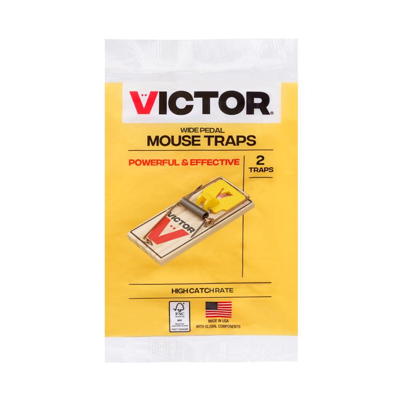 Load image into Gallery viewer, Victor Small Snap Trap For Mice 2 pk
