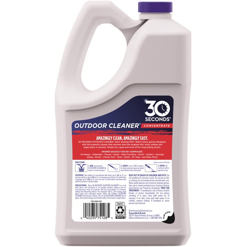 Load image into Gallery viewer, 30 SECONDS Outdoor Cleaner Concentrate 1 gal
