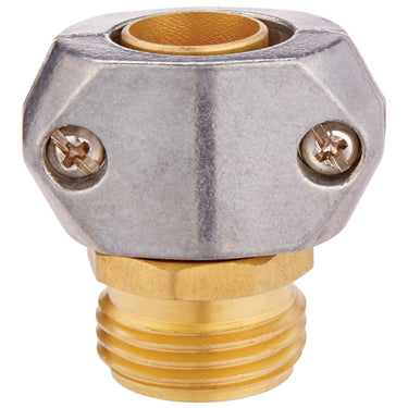 Ace 5/8 or 3/4 in. Zinc Threaded Male Hose Mender Clamp