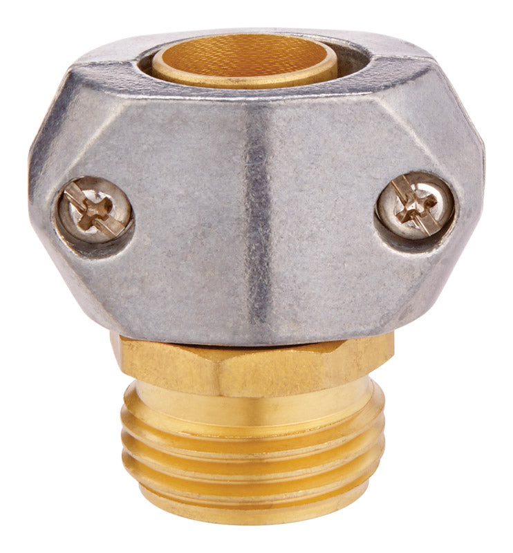Load image into Gallery viewer, Ace 5/8 or 3/4 in. Zinc Threaded Male Hose Mender Clamp
