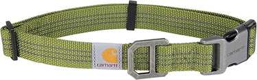 Carhartt Fully Adjustable Nylon Webbing Collars (Light Moss) Size L
