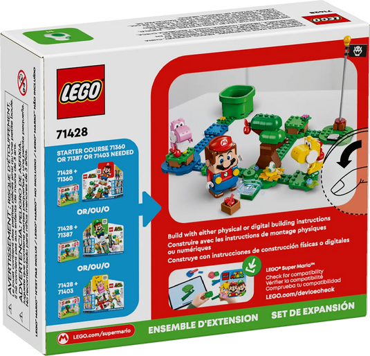 Lego Mario Yoshis' Egg-cellent Forest Expansion Set 107pc