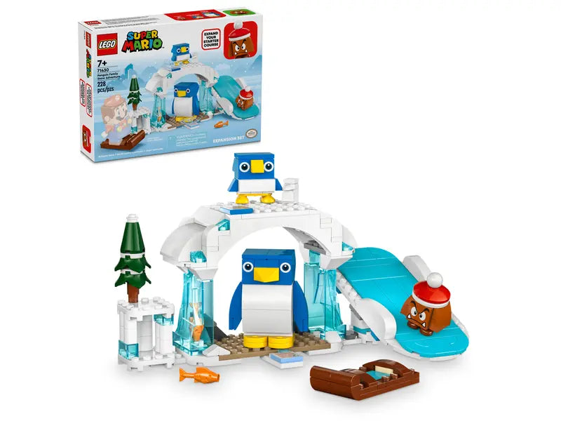 Load image into Gallery viewer, Lego Super Mario Penguin Family Snow Adventure Expansion Set 228pc
