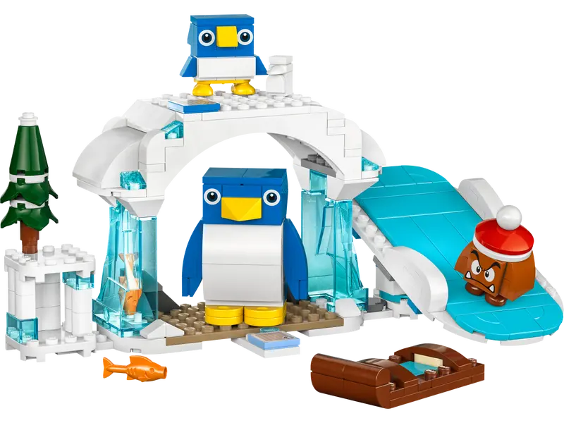 Load image into Gallery viewer, Lego Super Mario Penguin Family Snow Adventure Expansion Set 228pc
