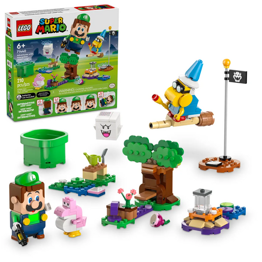 Lego Mario Adventures with Interactive LEGO® Luigi™ 210pc