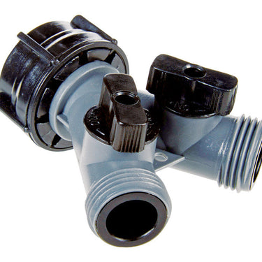Ace Plastic Threaded Female/Male 2-Way Shut-off Valve