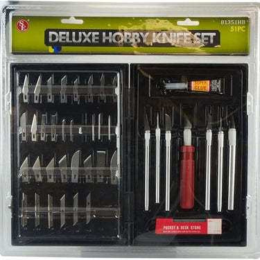 Sona Enterprises 51-Piece Deluxe Hobby Knife Set