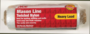 Ace 215 ft. L White Twisted Nylon Mason Line