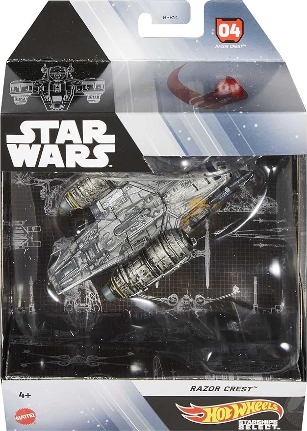 Load image into Gallery viewer, Hot Wheels Star Wars Starships Select, Premium Replica of Classic &amp; Modern Star Wars Starships (sold separately)

