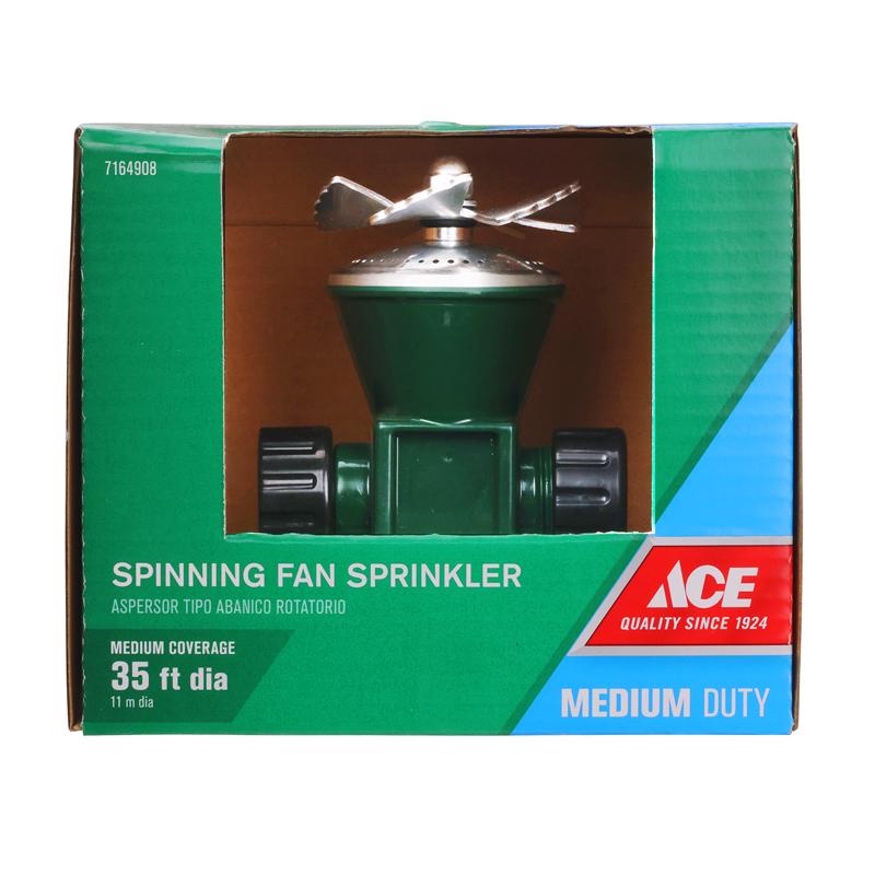 Load image into Gallery viewer, Ace Metal Sled Base Fan Sprinkler 1 pk
