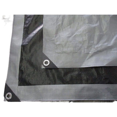 Ace 12 ft. W X 16 ft. L Heavy Duty Polyethylene Tarp Black/Silver