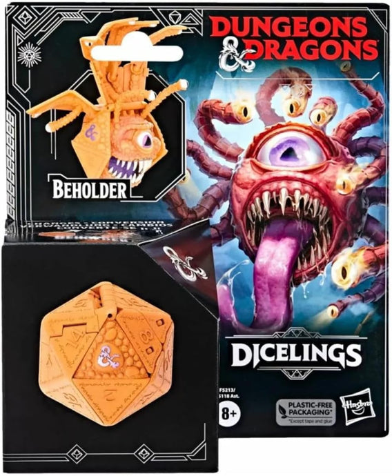 DUNGEONS & DRAGONS Dicelings Beholder Collectible D&D Monster Dice Converting Giant d20 Action Figures Role Playing Dice