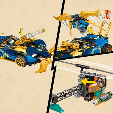 LEGO® Ninjago Jay and Nya's Race Car EVO
