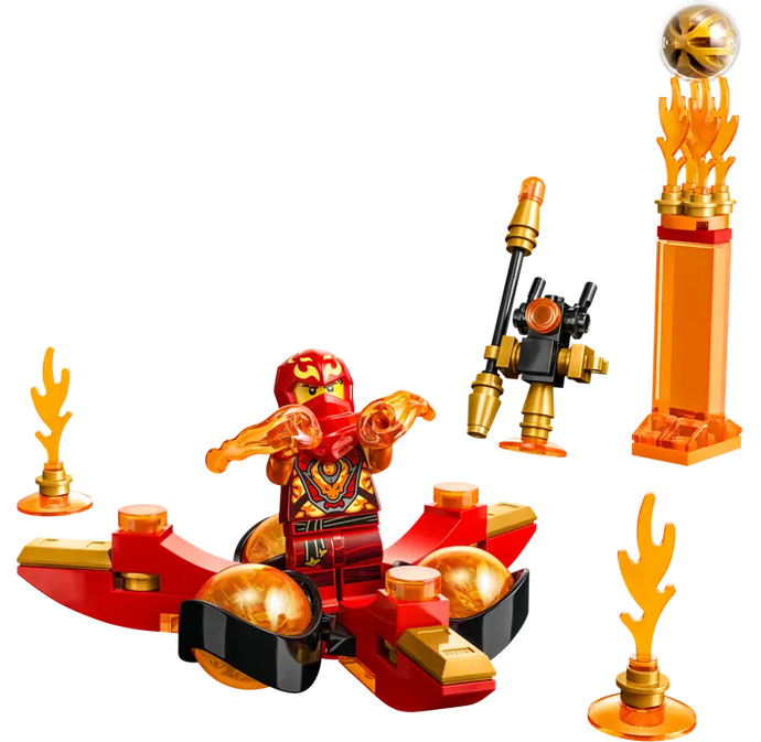 Lego Ninjago Kai’s Dragon Power Spinjitzu Flip 72pc