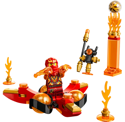 Lego Ninjago Kai’s Dragon Power Spinjitzu Flip 72pc