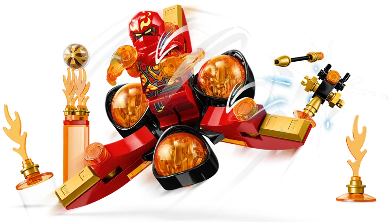 Load image into Gallery viewer, Lego Ninjago Kai’s Dragon Power Spinjitzu Flip 72pc
