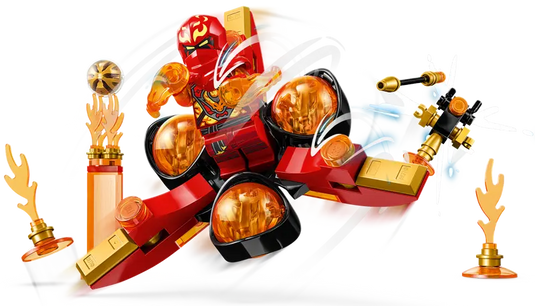 Lego Ninjago Kai’s Dragon Power Spinjitzu Flip 72pc