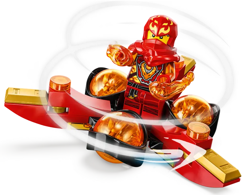 Load image into Gallery viewer, Lego Ninjago Kai’s Dragon Power Spinjitzu Flip 72pc
