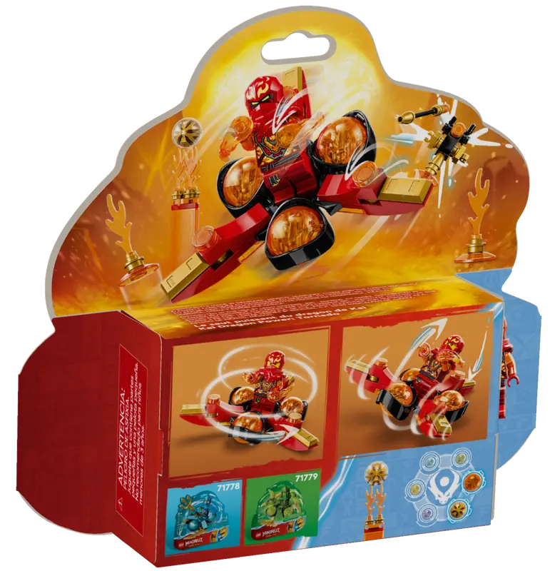 Load image into Gallery viewer, Lego Ninjago Kai’s Dragon Power Spinjitzu Flip 72pc
