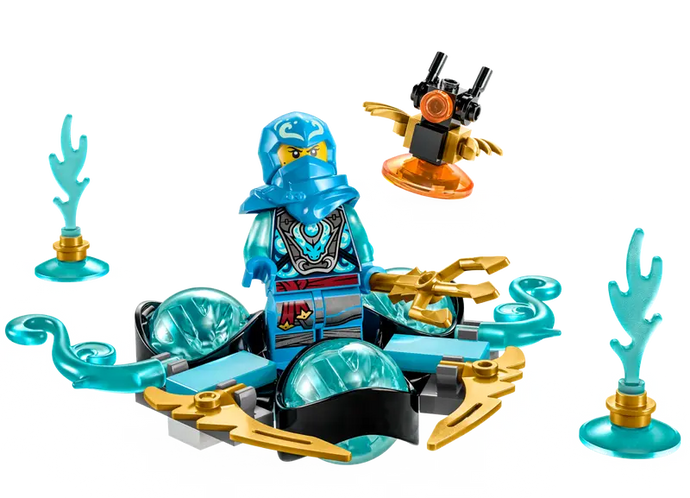 Lego Ninjago Nya's Dragon Power Spinjitzu Drift 57pc