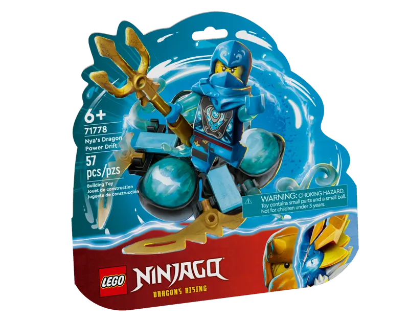 Load image into Gallery viewer, Lego Ninjago Nya&#39;s Dragon Power Spinjitzu Drift 57pc
