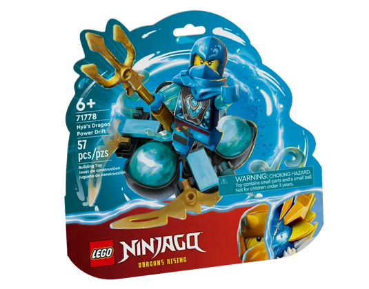 Lego Ninjago Nya's Dragon Power Spinjitzu Drift 57pc