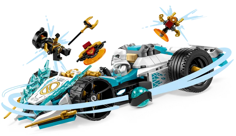 Load image into Gallery viewer, Lego Ninjago Zane’s Dragon Power Spinjitzu Race Car 307pc
