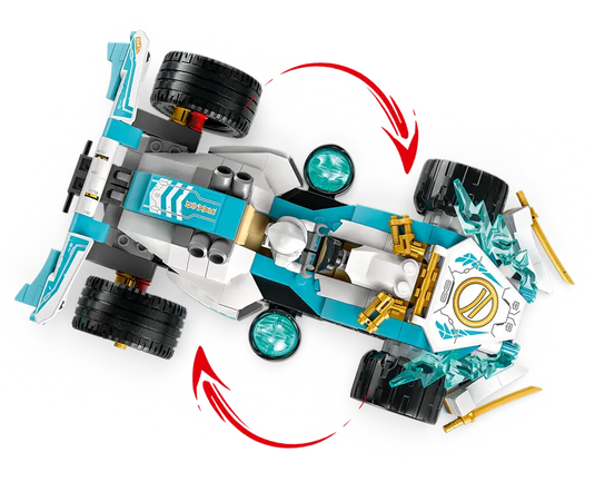 Lego Ninjago Zane’s Dragon Power Spinjitzu Race Car 307pc