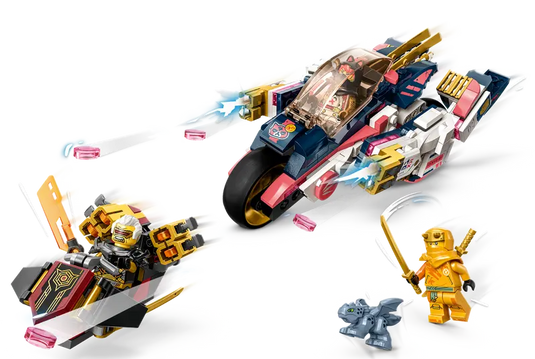 Lego Ninjago Sora's Transforming Mech Bike Racer 384pc