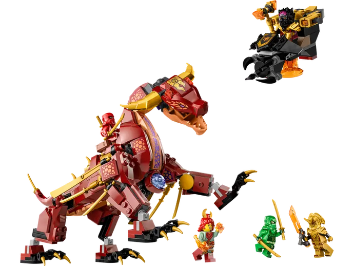 Lego Ninjago Heatwave Transforming Lava Dragon 479pc