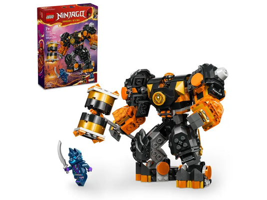 Lego Ninjago Cole's Elemental Earth Mech 253pc