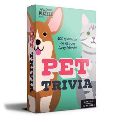 Mini Pet Trivia Card Game
