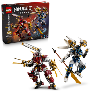 LEGO® NINJAGO® The Twin Titan Mechs